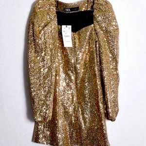 NWT Zara Sequin Dress